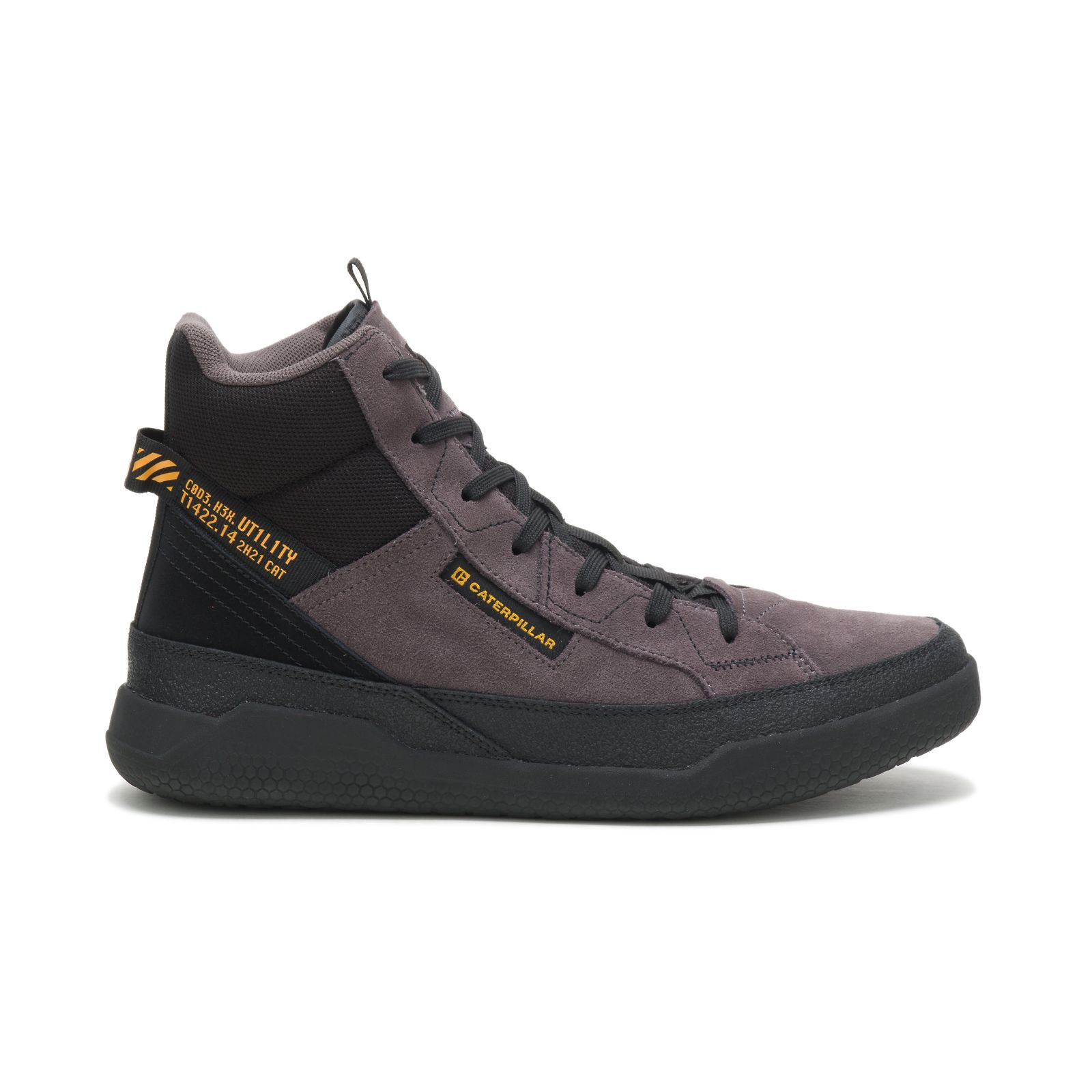 Caterpillar Code Hex Hi Utility - Mens Sneakers - Black - NZ (698NSIPFT)